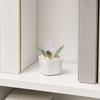 Artificial Potted Plant Handmade Colored Glaze Lavender Potted Plant