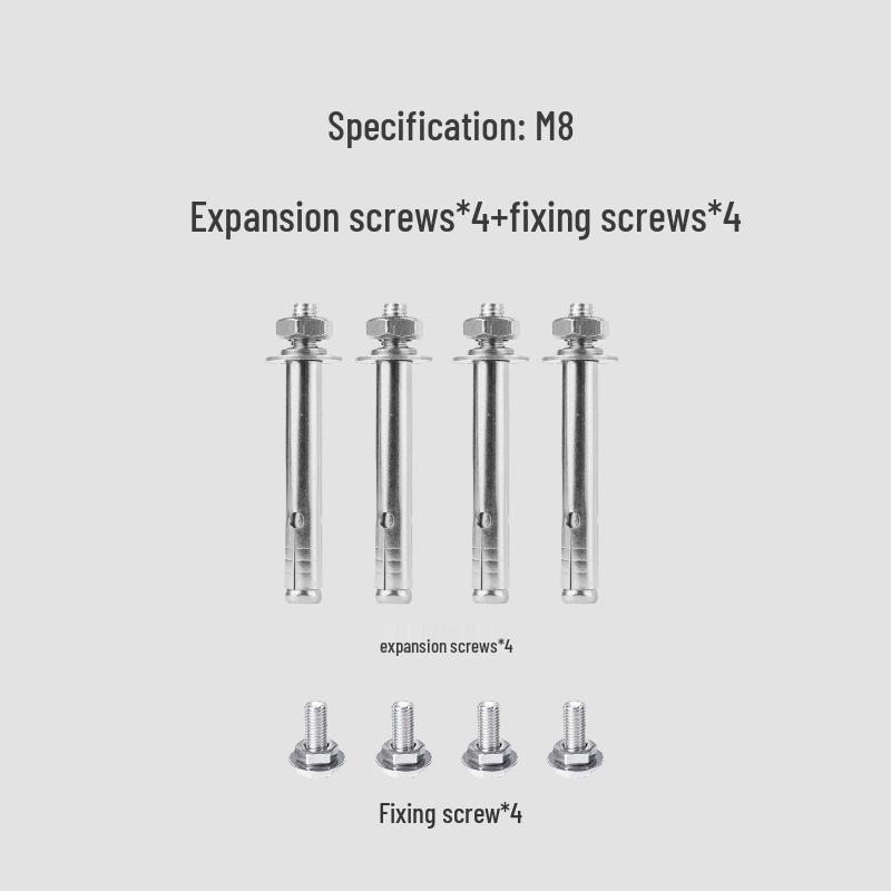 Universal Stainless Steel Air Conditioner Outdoor Unit Bracket - Thickened, Luxury Blade Design (1P/1.5P/2P/3P/5P).