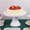 1PC Dessert Cake Stand Tray for Afternoon Tea Wedding Birthday Party Display Cold Meal Tea Break Elegant Tableware Accessory