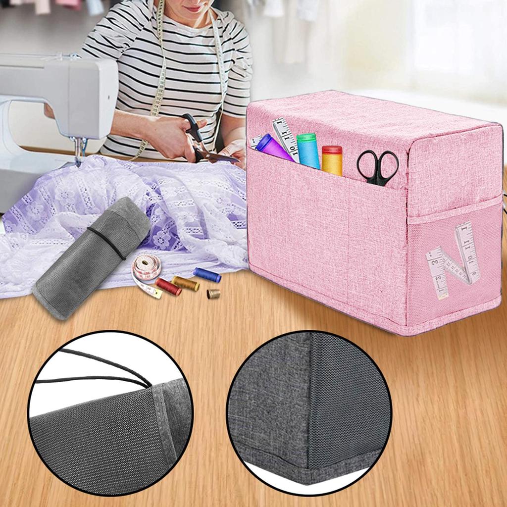 Huse de Praf Depozitare Husă Mașină de Cusut pentru Majoritatea Mașinilor de Cusut Standard Rigle Tricotat Mașină de Cusut Casnică Clipsuri pentru Cusut