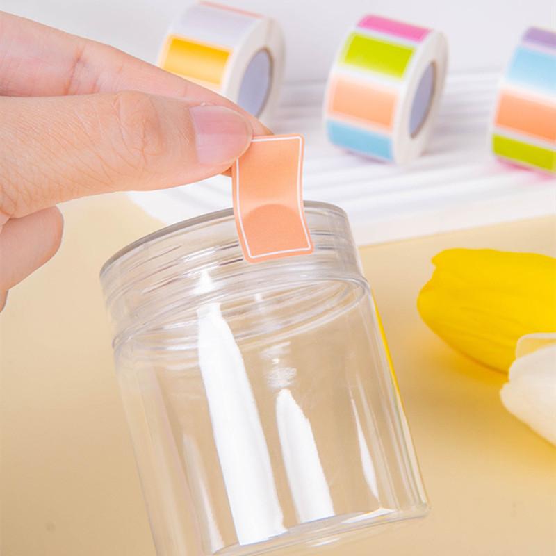 500 Colored Waterproof Labels Stickers Color-Coding Removable Labels Solid Colors Tags for File Classification Inventory Address