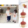 Kids Handmade Wicker Crossbody Bag With Durable Material For Everyday Use