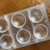 Large Half Ball Chocolate Mold, Polycarbonate Mold, Chocolate Semi-Sphere Mold, Tray (Large 2.5 Inch)