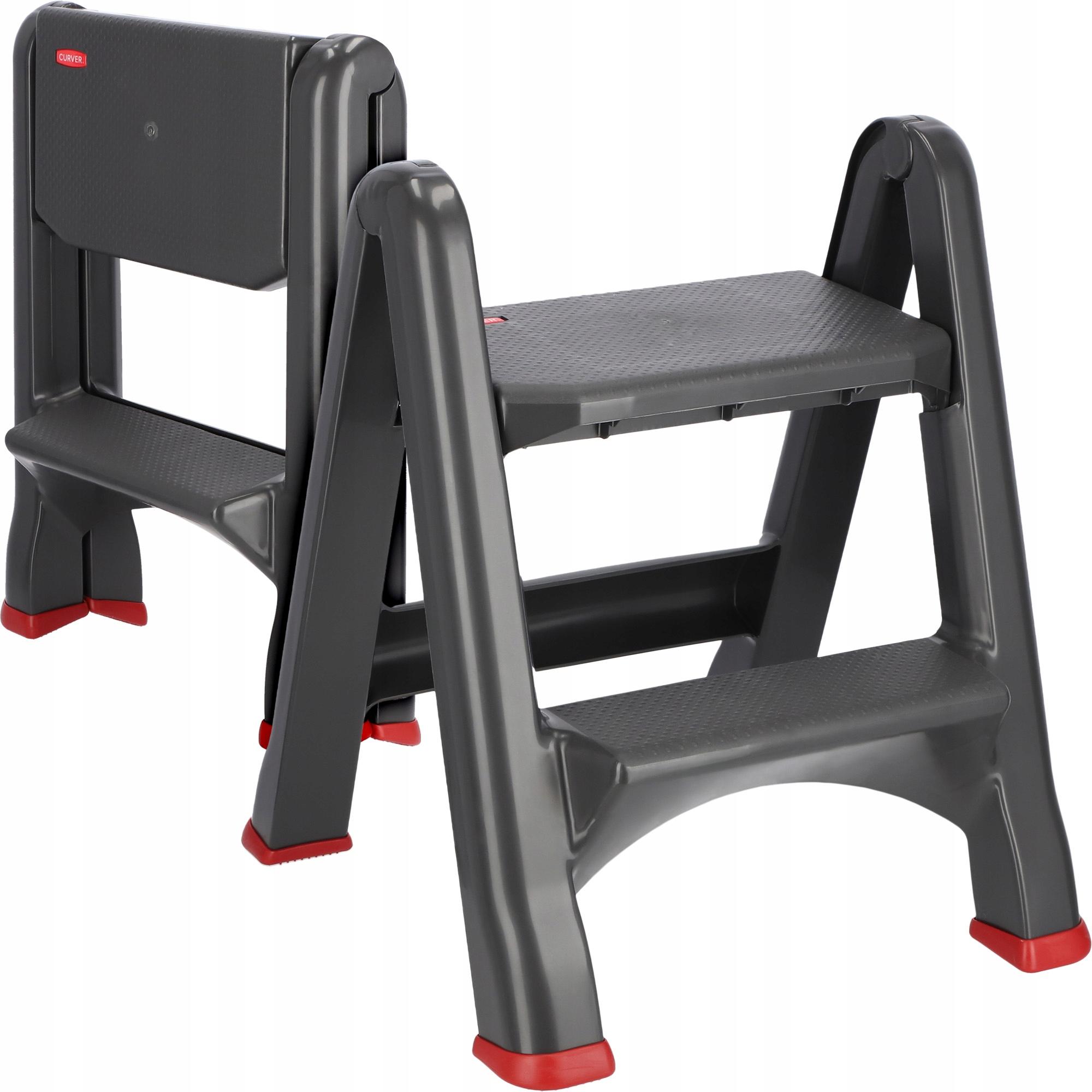 CURVER Locīts taburets-pakāpienu krēsls 150 kg