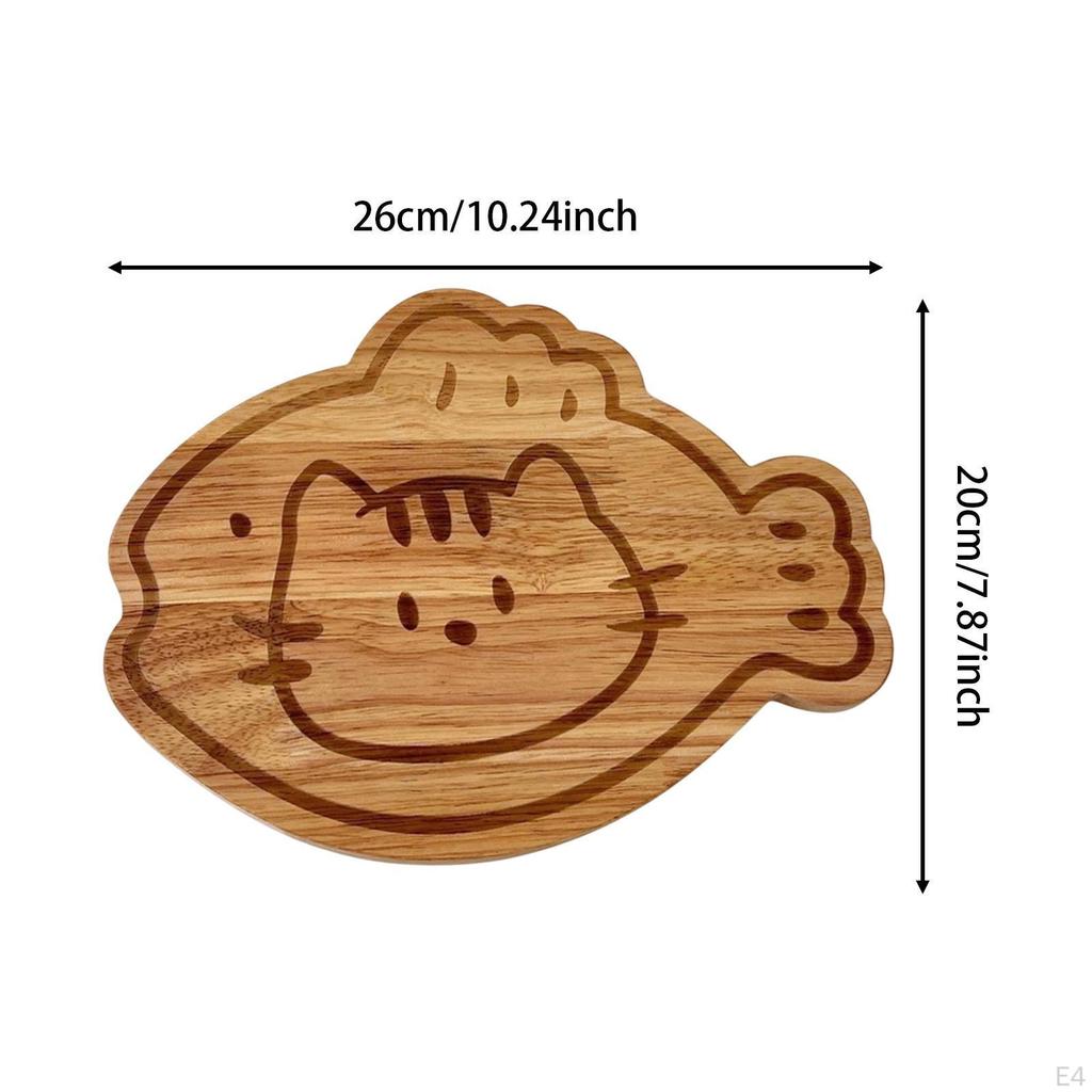 BOARD KITCHEN CUTTING Fruit Tray Bread Tall Wooden