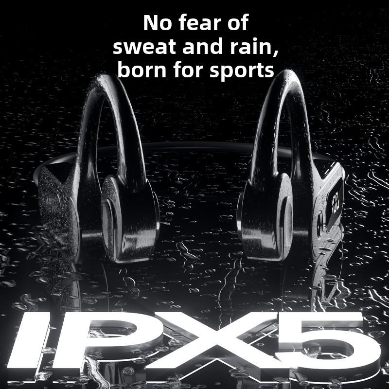 Neues Knochenleitungs-Konzept Ohrloses Bluetooth-Headset Kabellos Hängendes Ohr Sportmodell Lange Lebensdauer