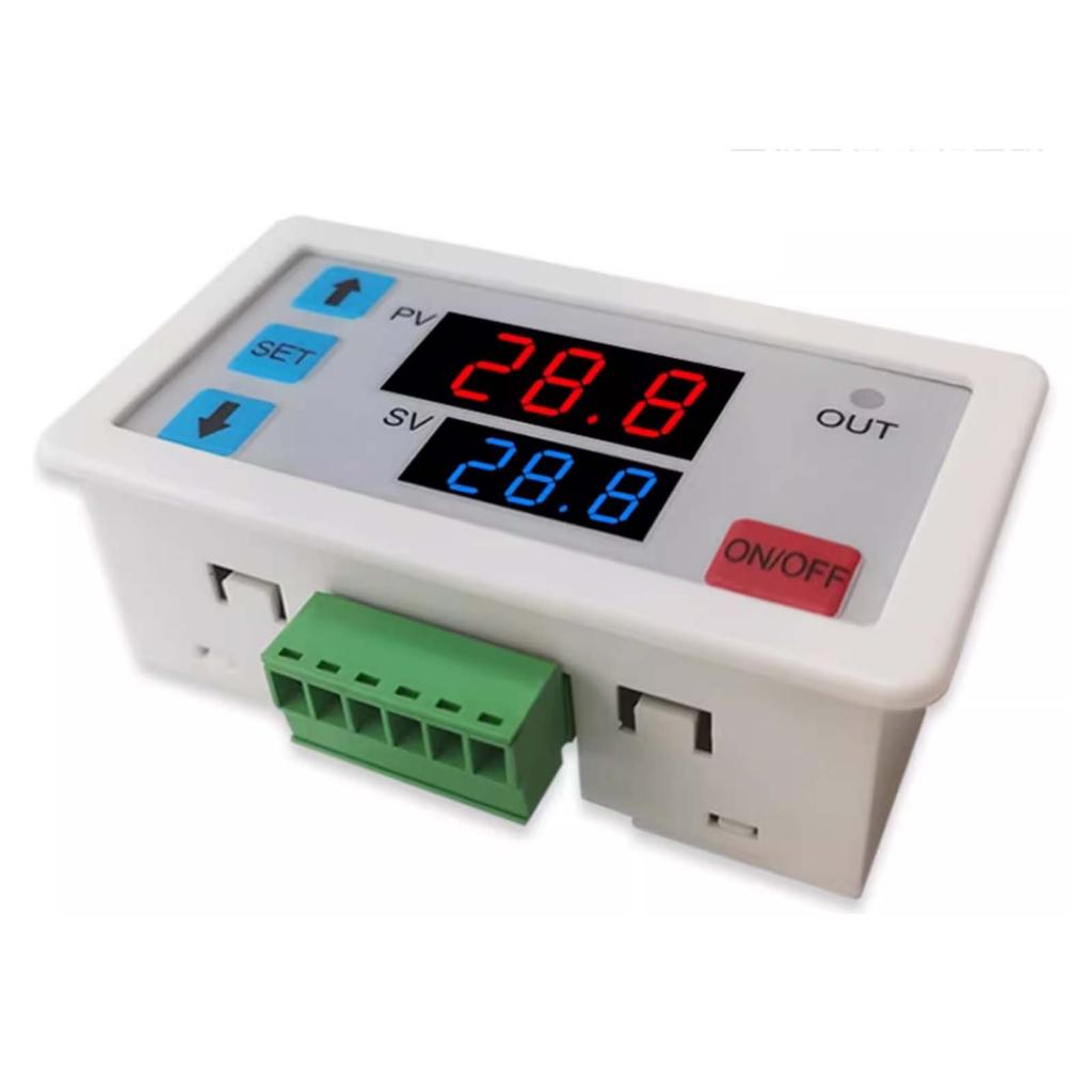 Programmable Timer Relays Switches Digital Cycle Delay Module with Dual Display for Lighting Pumps Motor Control