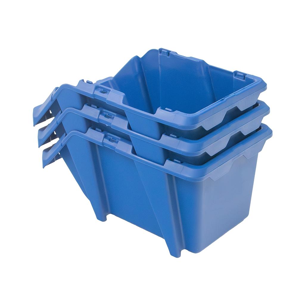 Mega-M storage container workshop tray S plastic 155x250x120 mm blue N