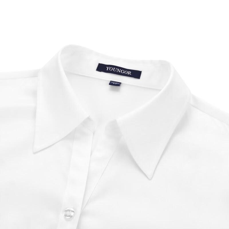 Youngor Women's Business Casual Long-Sleeve Shirt GLDP10171BQF