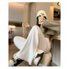 Knitted Wide-legged Trousers Women Autumn and Winter Thick Section Draped Loose Casual Trousers
