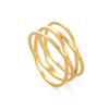 Cross Gold Women's Rings Stainless Steel Wedding Engagement Casual Ring Female Jewelry Gift for Lover