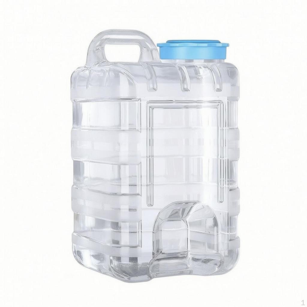 BPA Tea Bar Water Bucket | FoodGrade PC Material, Thickened Body, Storage Bucket, for