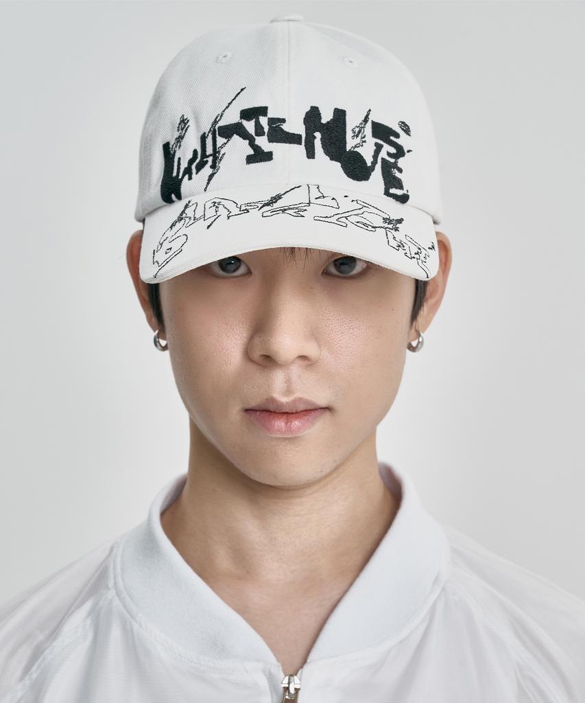 AJOBYAJO Wn Bl Cap [White]