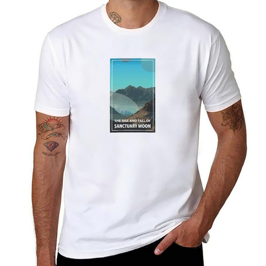 The Rise And Fall Of Sanctuary Moon T-shirt Man T Shirt Designer T Shirt Man Luxury Cotton T Shirts High Quality T-shirt