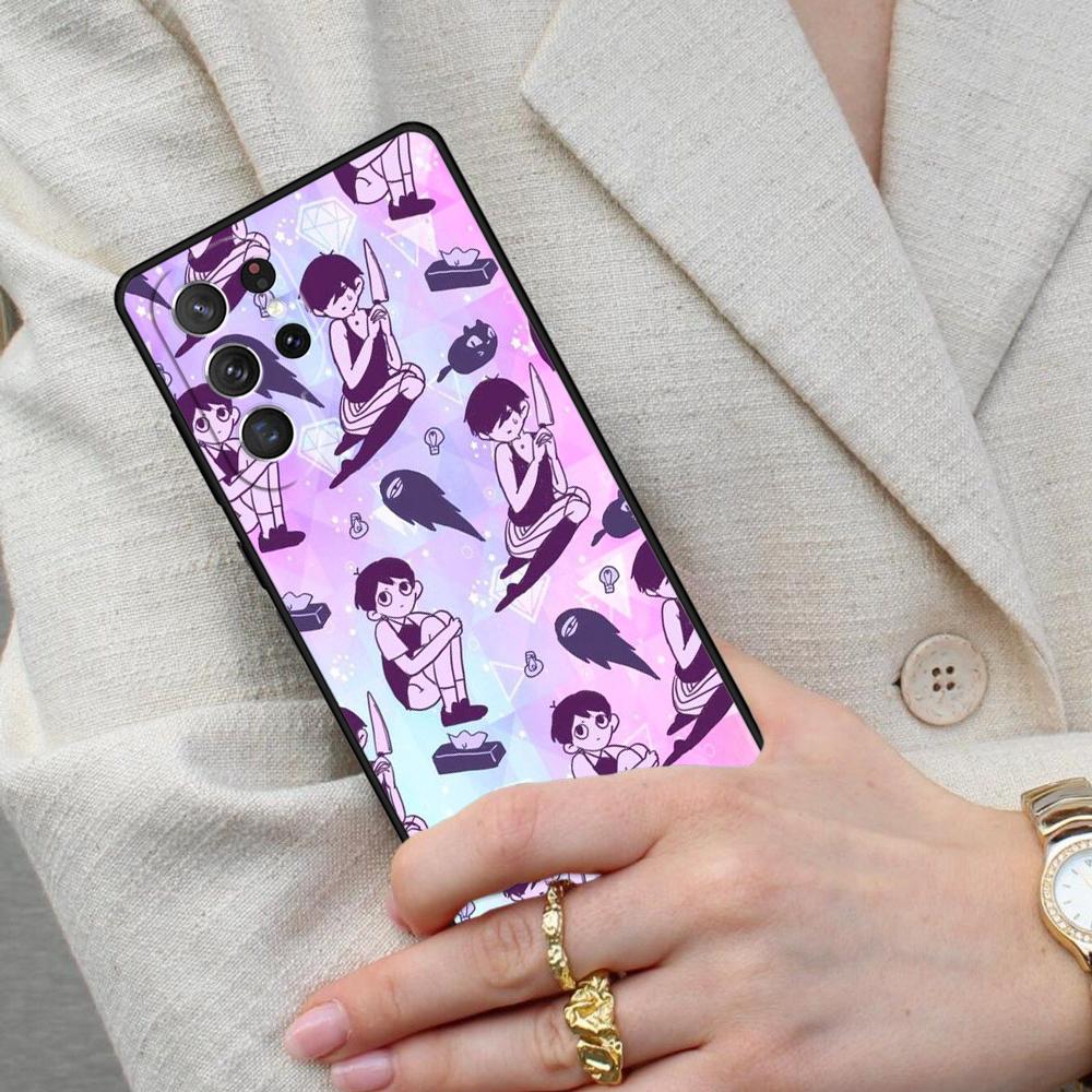 Omori Cell Phone Case for Samsung Galaxy S26 Ultra S25 S24 S23 S22 S21 S20 Note10 Cover