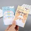 Sticky notes memo pad cute animals 6 book set 45 sheets6 books 270 sheets message seals notebook paper animal-shaped interesting stationery strong you