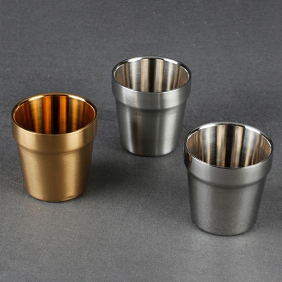 Double Wall Stainless Steel Coffee Wine Beer Tumbler Mugs Cups Bar Drinkware