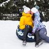 Universal Inflatable Ski RingWaterproof Winter Inflatable Snow Tube PVC Inflatable Skiing Circle Rings Outdoor Sports