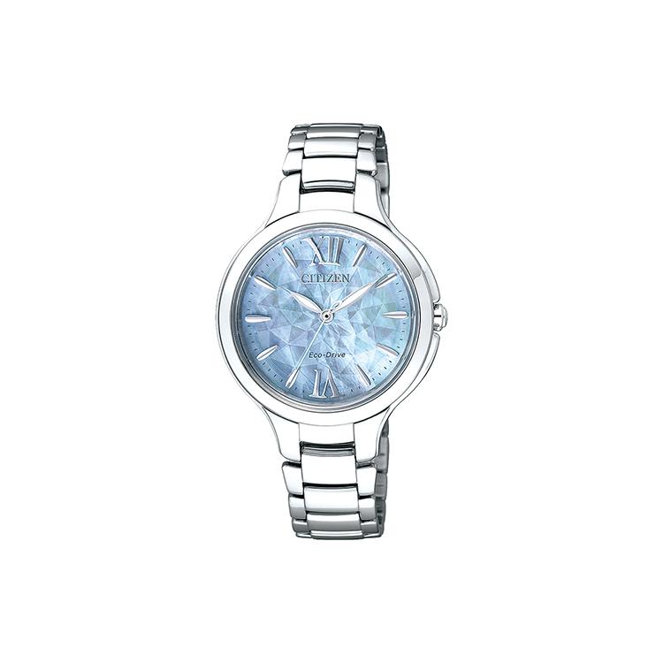 

CITIZEN Ecology Drive Collection L Light Powered Quartz Movement Steel Strap Watch Women s Watch EP5991-57D Sky Blue