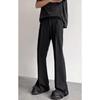 2024 Spring/Autumn Young Men's Trendy Flared Trousers: Light, Loose, Casual Drape Pants