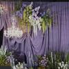 Milk Silk Wedding Drape Backdrop Fabric
