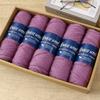 Fingering Weight Yarn Alpaca Wool Scarf Yarn Soft Scarf Thread Fingering Sock Weight Yarn Comfortable Thin Yarn For Family