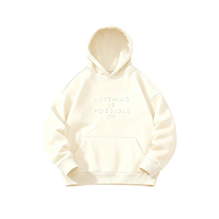 Li Ning Sweatshirts Unisex Hooded Moderate AWDY747-1 L