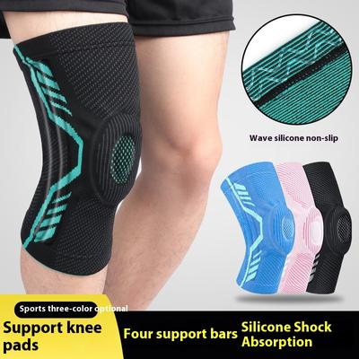 2 PCS Compression Knee Pads Gym Knee Pads with Spring Sports Knee Pads Running Weight Lifting Knee Pads Knee Pads