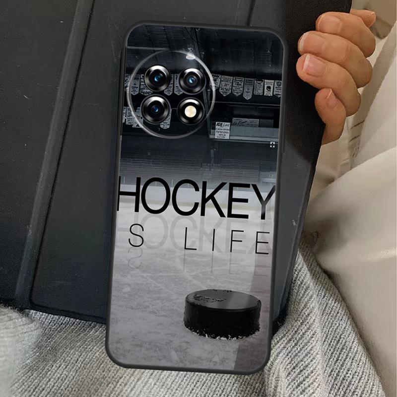 Ice Hockey Case For OnePlus 15 13T 13 12 11 13R 12R 10R 10T 8T OnePlus Nord 5 CE 3 4 Lite N20 N30 Cover