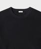 TAILDERN Leon Round Cotton Wool Sweater Black