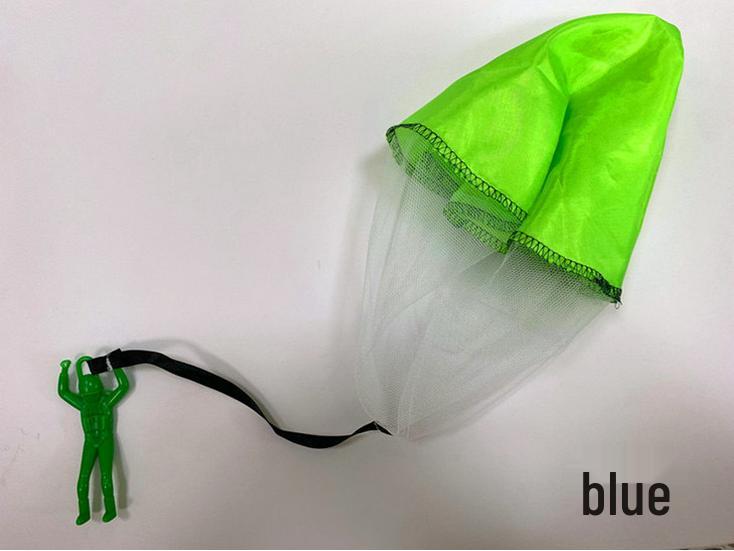 Kids' Hand-Thrown Parachute Toy Soldier for Outdoor Play