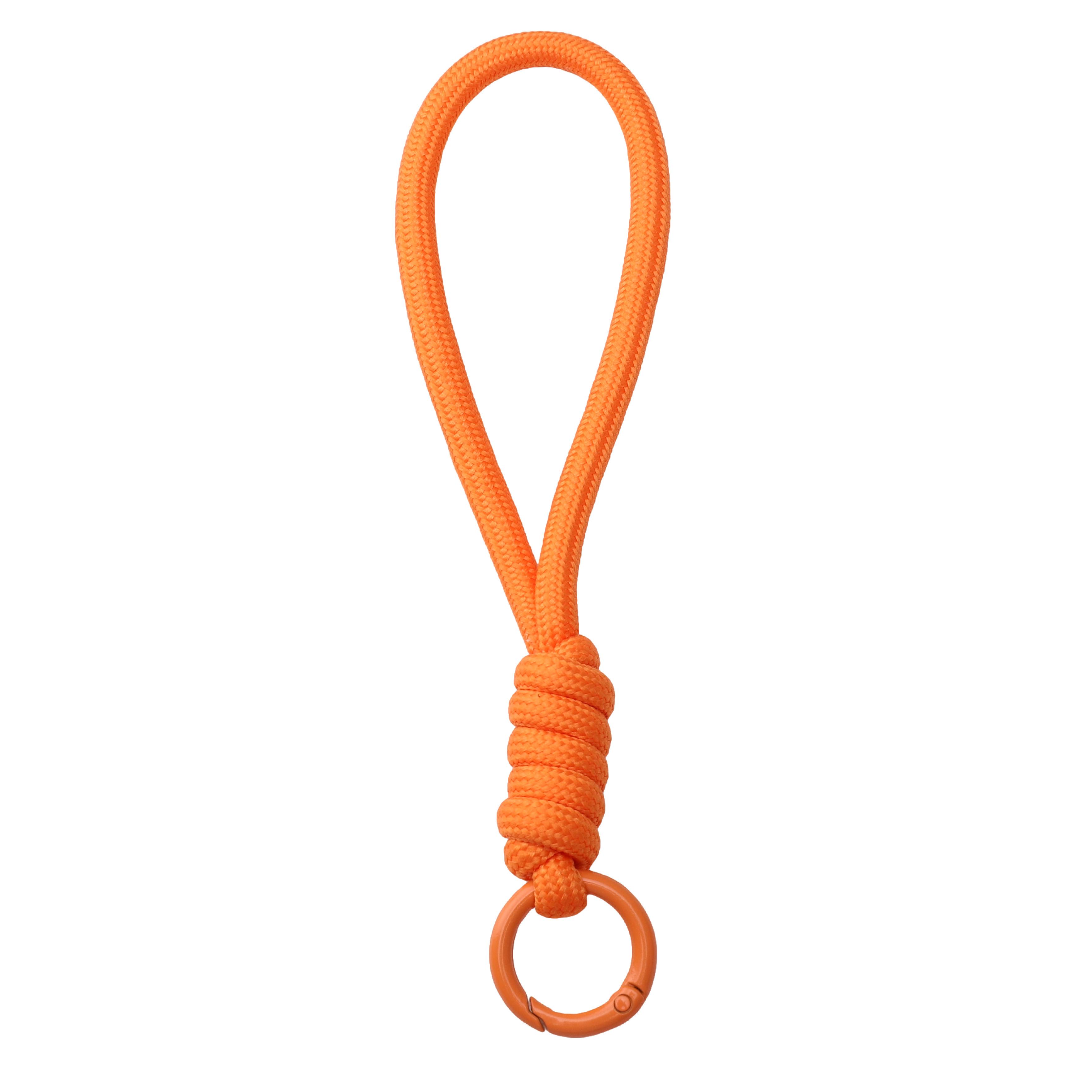 

16cm Polyester Versatile Single Strand Umbrella Rope Keychain помаранчевий
