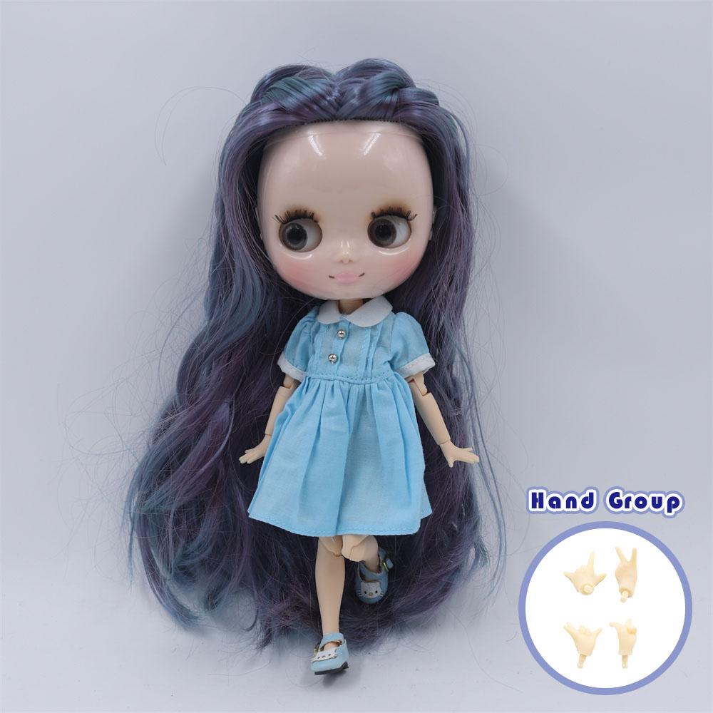ICY DBS Blyth Middie Doll Joint Body 20CM Customized Doll Nude doll or Full Set Includes Clothes & Shoes DIY Toy Gift for Girls