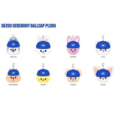 (VORBESTELLEN)Stray Kids <KARMA> POP-UP Store offizielles Merchandise SKZOO CEREMONY Baseballkappe Plüsch