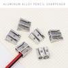 4/8/12pcs Manual Pencil Sharpener Metal DualHole Cosmetic Pencil Sharpener Anti-Break Lead Sharpener Homeschool Sharpeners
