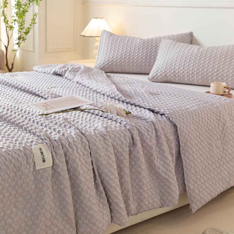 Summer Light Comfortable Simple Cool Quilt Machine Washable Washable Skincare Breathable Thin Spring Air Conditioning Blanket