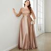 Elegantní večerní párty šaty nadměrné velikosti - Jarní kolekce