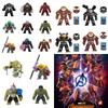 Marvel Avengers Superhero Building Block Set Pg Adult Collection Iron Man Hulk Thor Captain America Groot Abs Plastic 8cm Height