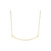 Tiffany & Co. T Series Smile 18K Gold Necklace Women Necklace 35189459,36201525,67513363
