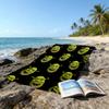 1pc Shrek4 Beach Towel, Beach and Seaside Swimming Pool Equipment, Fashion Pattern, Rectangular, Travel Essentials