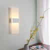 USB Recharge Wall Lamp Touch Motion Sensor Switch Indoor Acrylic Night Lights Bedroom Bedside Wall Sconce Nordic LED Wall Light