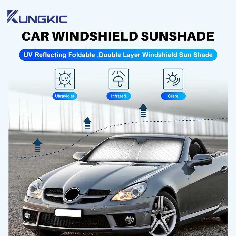 Front Window Sun Shade for Mercedes Benz SLK R171 2004-2010 Windshield Sunscreen UV Protection