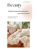 Class A Bamboo Cotton Double Layer Soft Four-Piece Floral Gauze Set for Mothers & Babies - Includes Student Dormitory Three-Piece Set