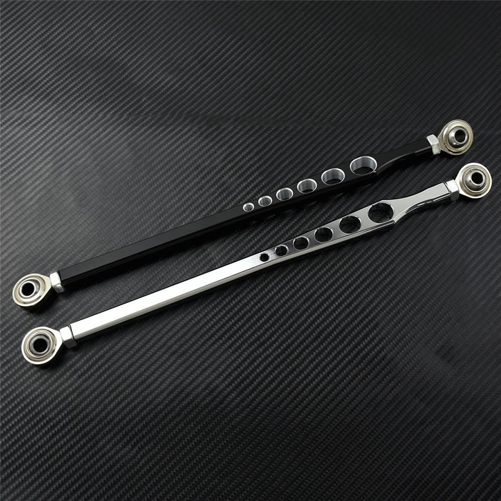 1pc Motorcycle Gear Shift Linkage Lever Black Chrome CNC 330mm Aluminum For Harley Touring Road King Electra Glide Softail Dyna
