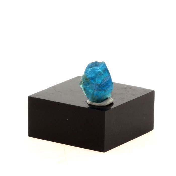 Pierres et Minéraux. Apatite bleu neon. 1.88 ct. Betroka, Anosy, Madagascar.