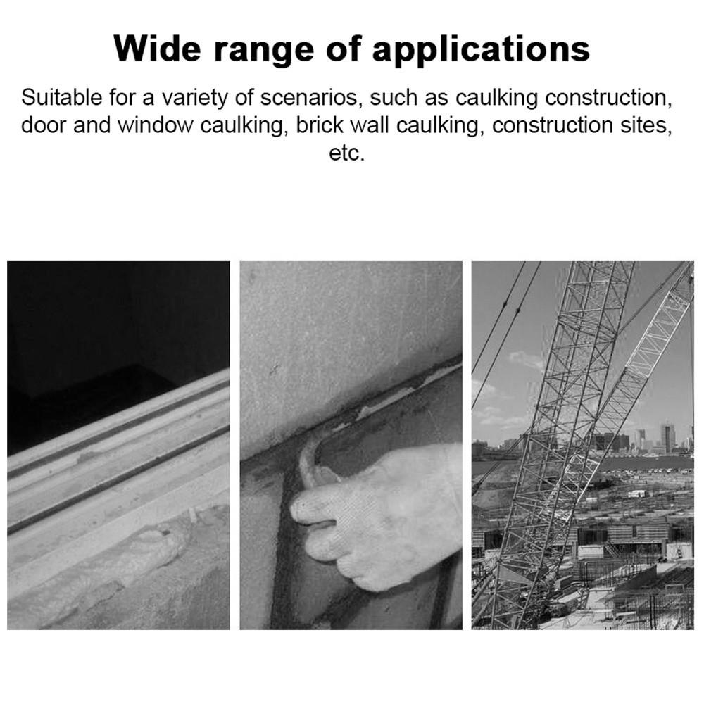 Electric Caulking Machine Door Window Grouting Device Mortar Automatic Filler Electric Drill Joint Black