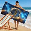 Boca Juniors Print Strandtuch, Großes Weiches Schnelltrocknendes Handtuch für Strand Camping Schwimmen