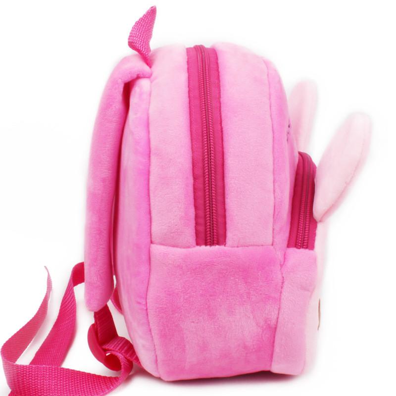 Baby Animal Plush Backpack For Toddlers With Breathable Material And Lightweight Design For Daily Use