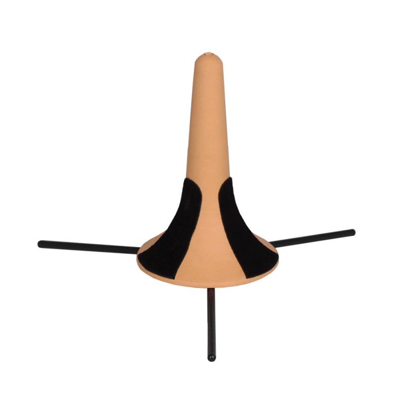 Portable Trumpet Tripod Holder Stand with Detachable & Foldable Metal Leg