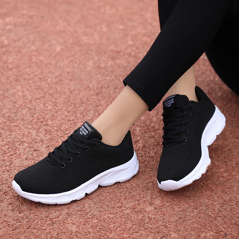 

Wide head sneakers shock absorption running lightweight soft sole super soft black foam sole travel shoes 35